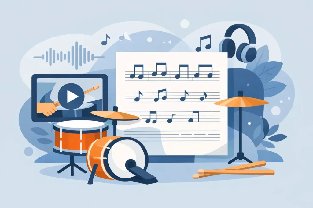 Drum Sheet Music for Beginners That Works