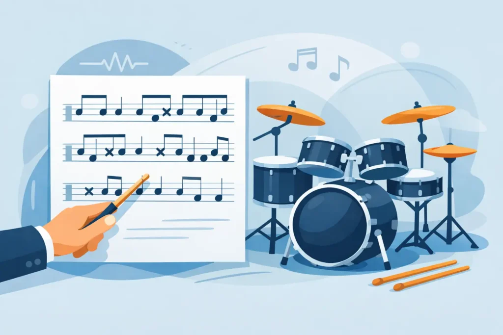 How to Use Drum Sheet Music Correctly