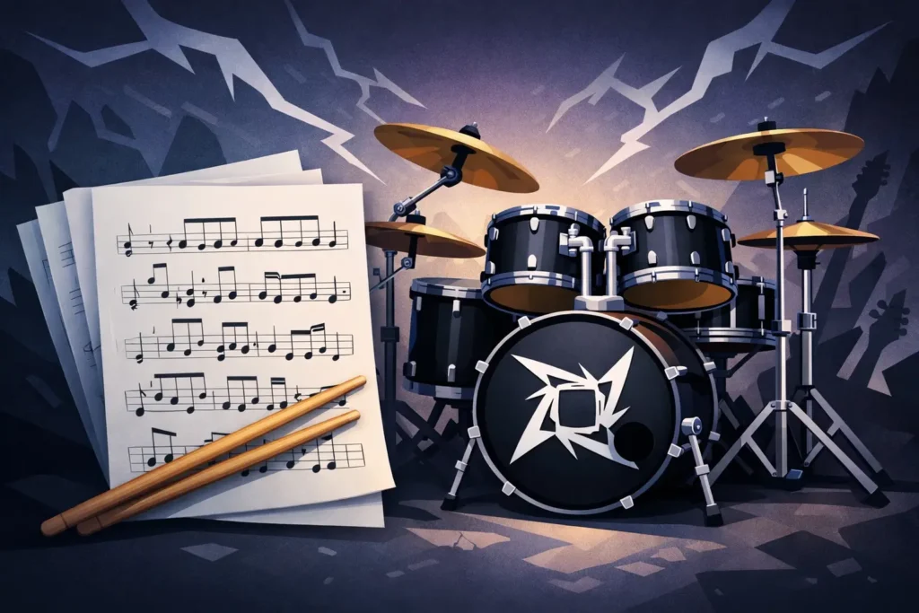 Metallica Drum Sheet Music That’s Worth Using