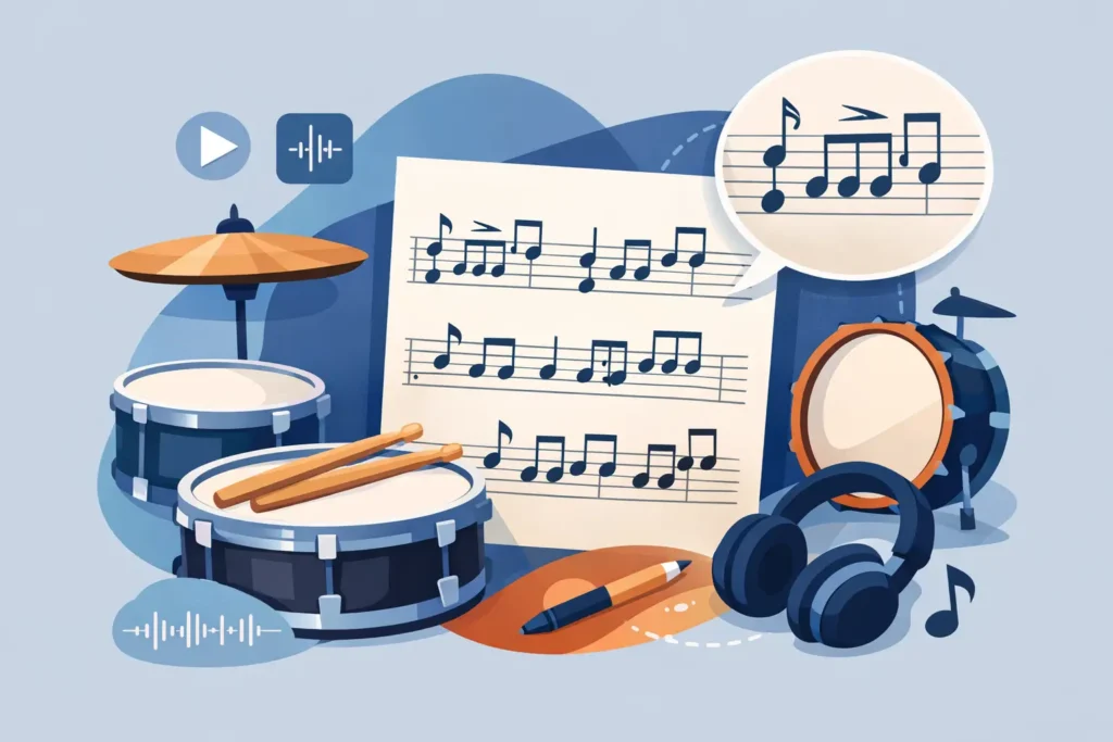 A Guide to Song Specific Drum Notation