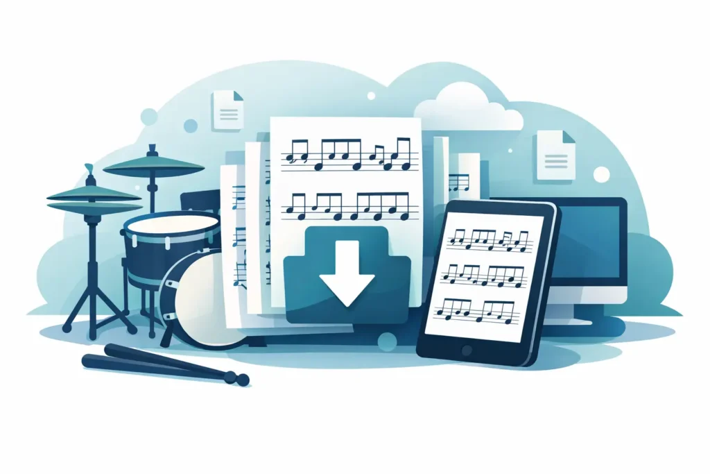 Downloadable Drum Sheet Music PDFs That Help