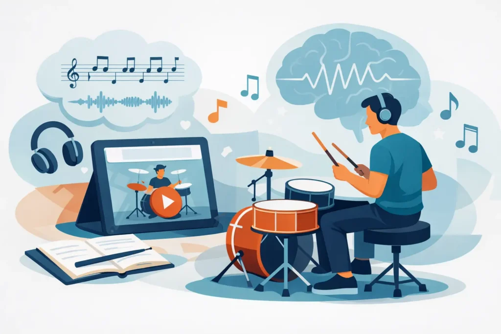 How to Learn Drum Parts Faster