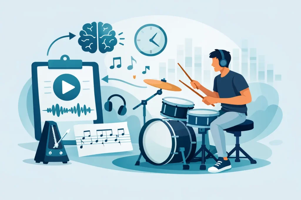 How to Learn Songs on Drums Faster