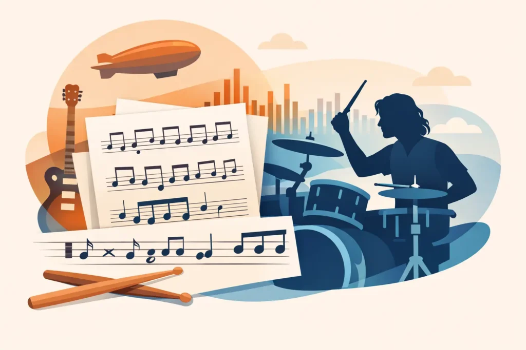 Led Zeppelin Drum Sheet Music That Delivers