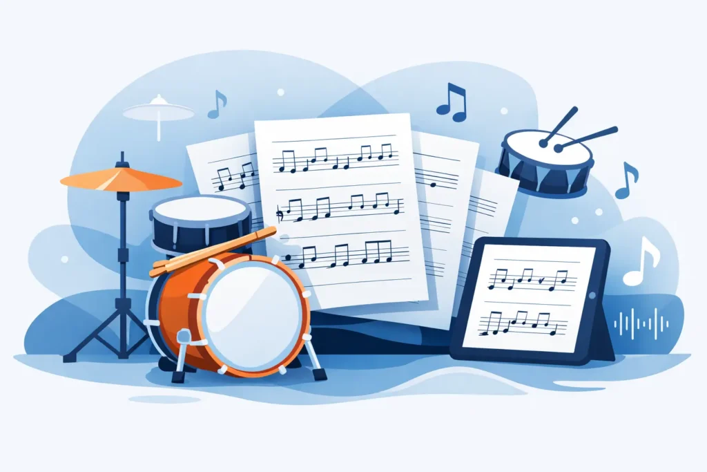 Best Drum Sheet Music Collections to Use