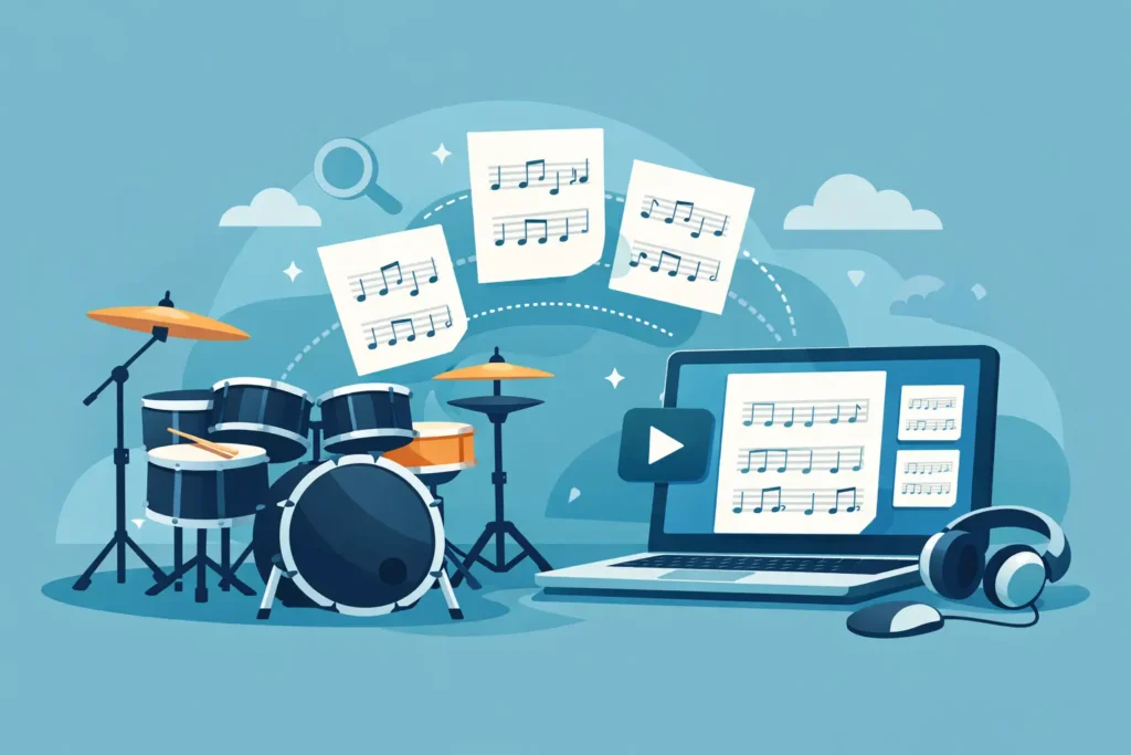 How to Find Drum Sheet Music Online