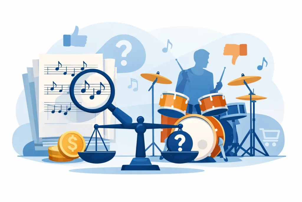 Is Drum Sheet Music Worth Buying for Drummers?