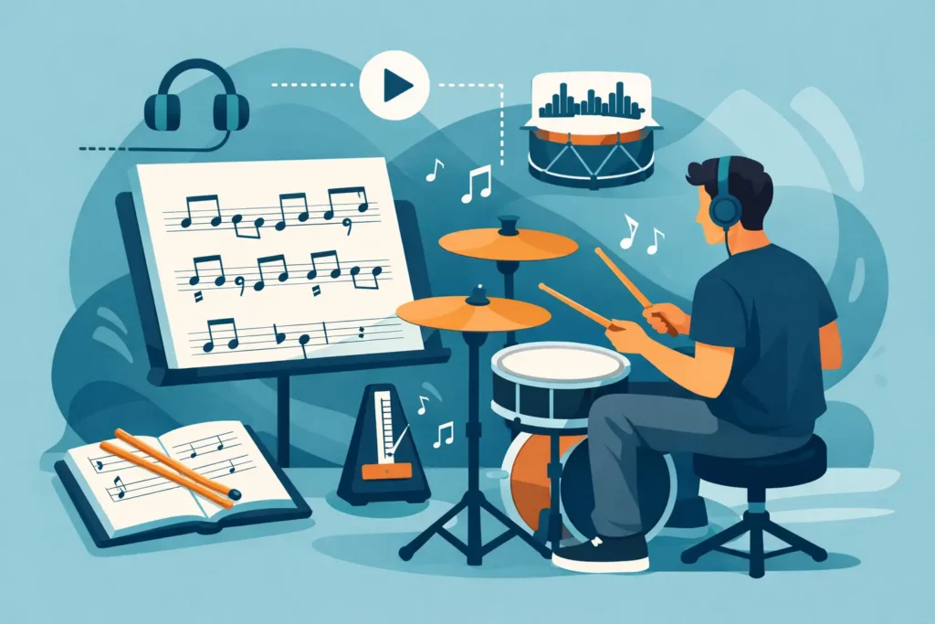 How to Practice Drum Transcriptions Effectively