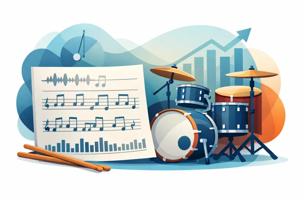 Intermediate Drum Song Transcriptions for Growth