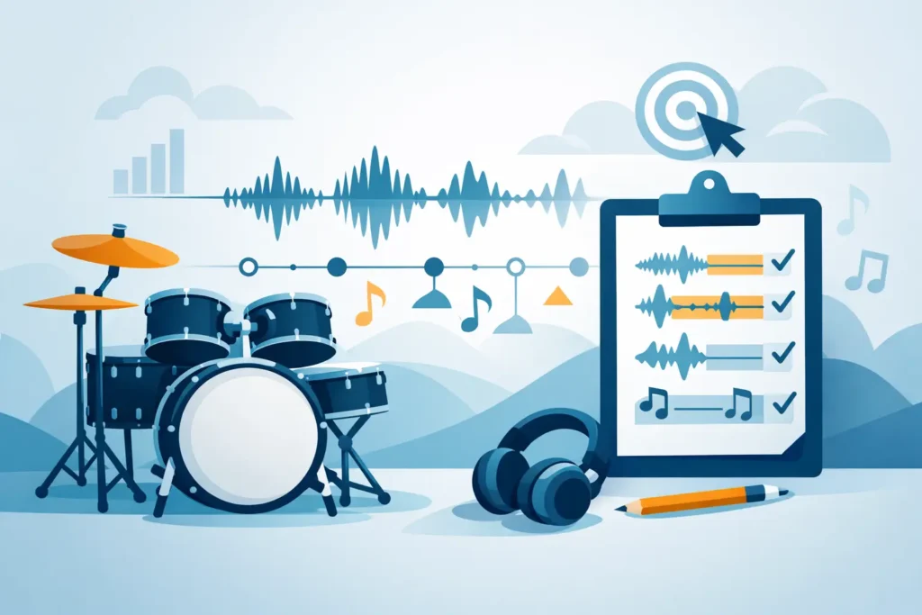 Marking Drum Dynamics for Better Song Accuracy