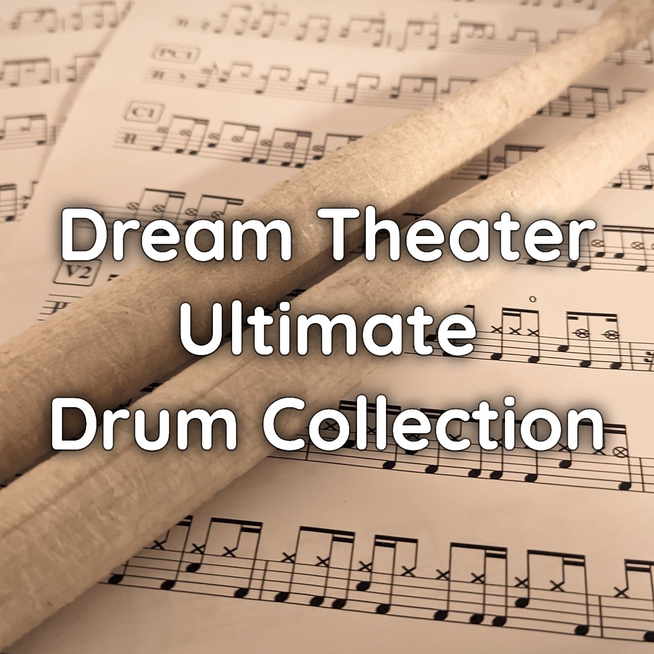 Dream Theater Ultimate Drum Collection – drum sheet music