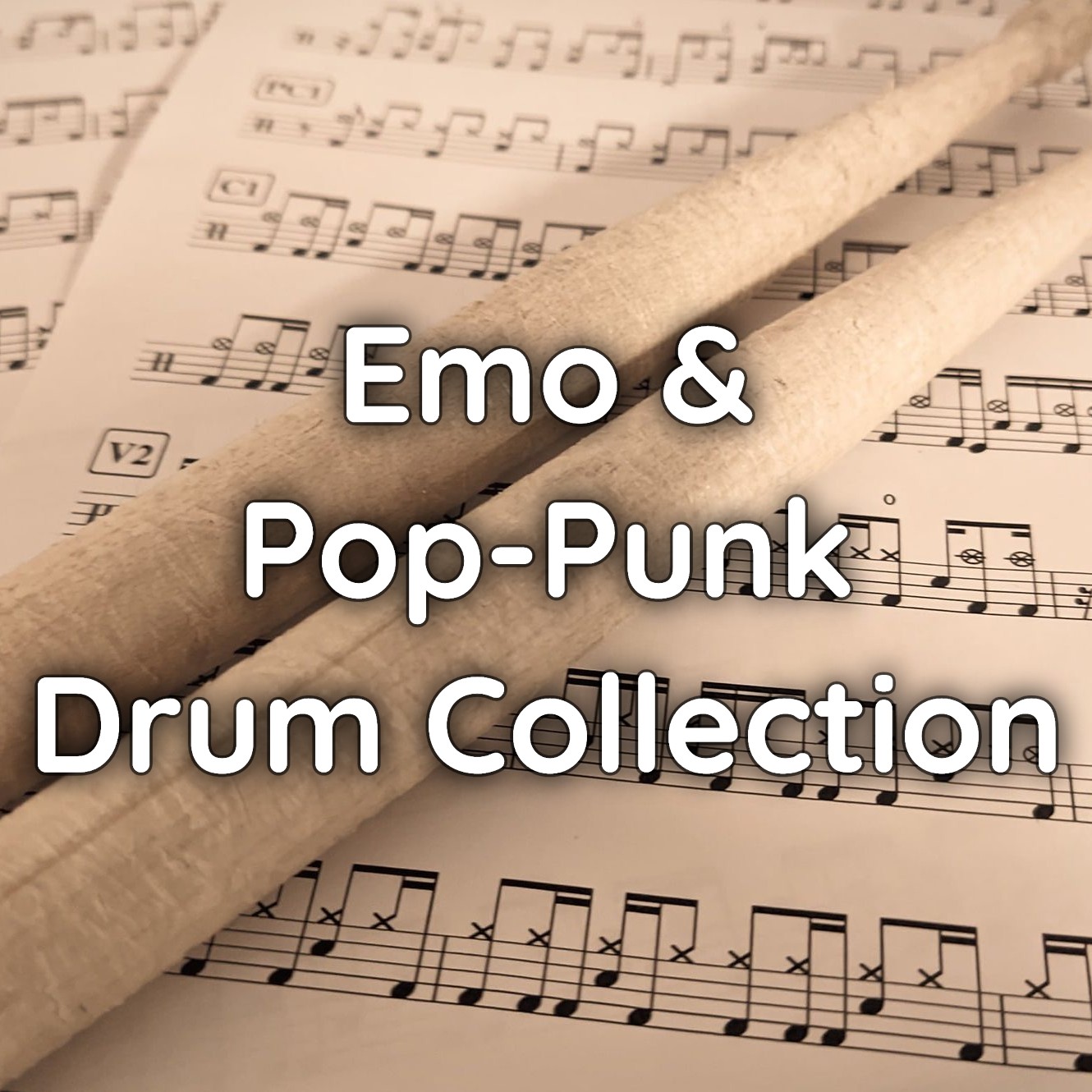 Emo & Pop-Punk Drum Collection – drum sheet music