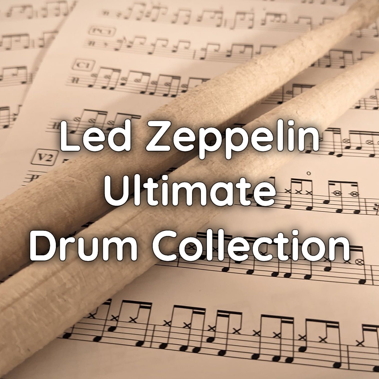 Led Zeppelin Ultimate Drum Collection – drum sheet music