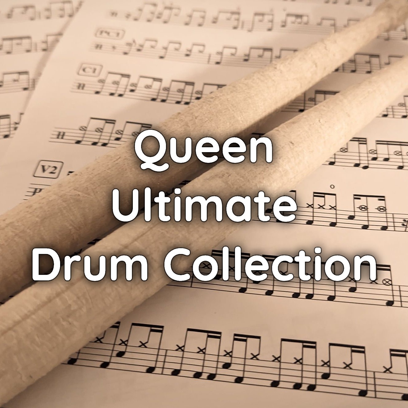 Queen Ultimate Drum Collection – drum sheet music