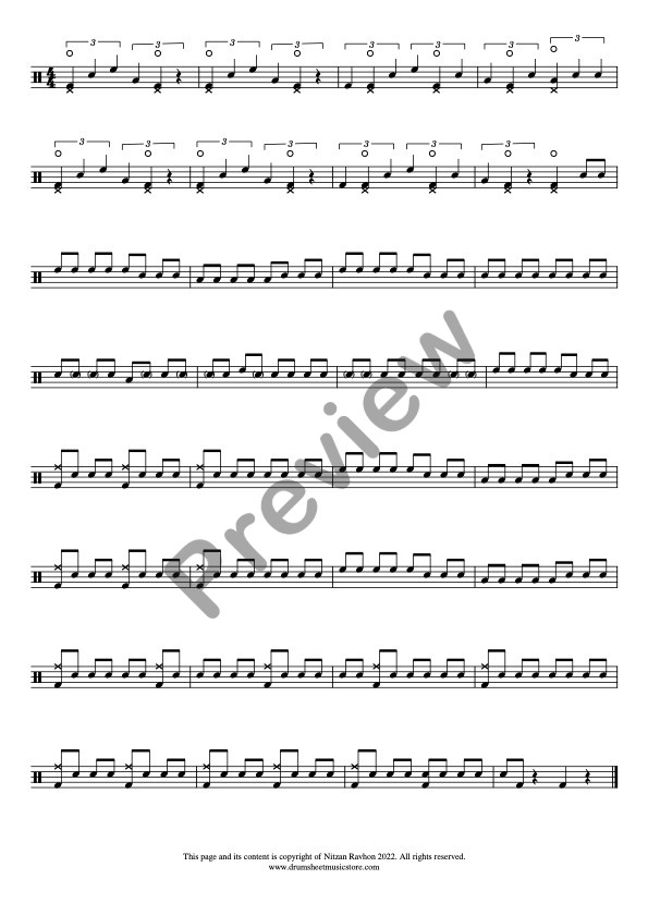 What Is This Thing Called Love drum solo transcription – Max Roach (preview)