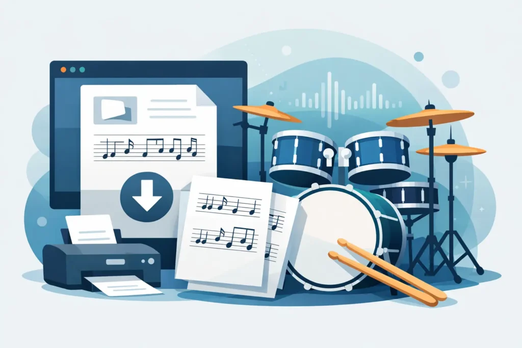 Printable Drum PDF Review for Serious Players